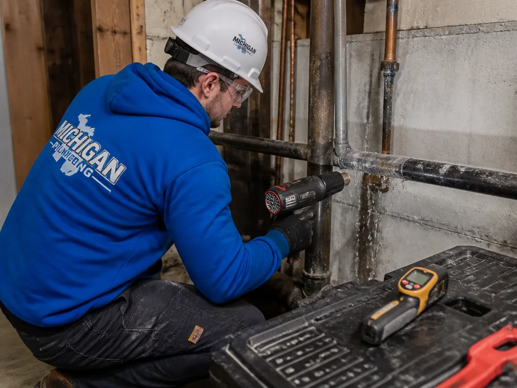 Frozen Pipe Repair