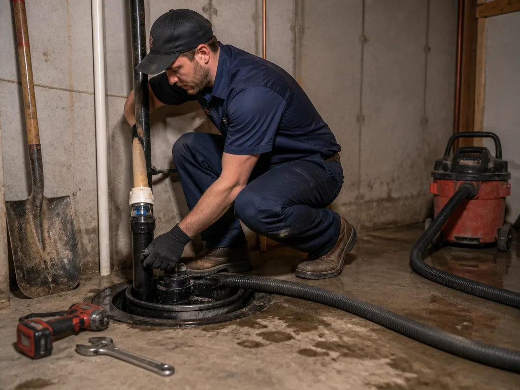 Sump Pump Installation